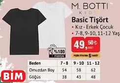 M. BOTTİ KİDS BASİC TİŞÖRT M. BOTTİ KİDS BASİC TİŞÖRT